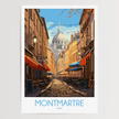 Montmartre Scenic Landscape Art