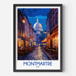 Montmartre Souvenir Poster Print