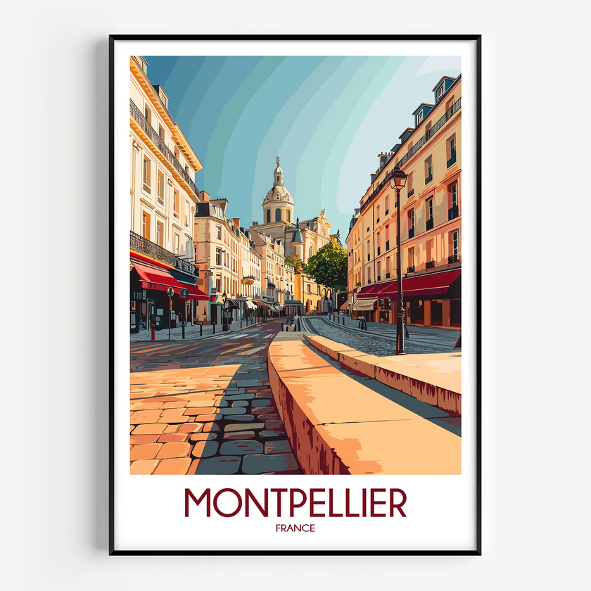 Montpellier Destination Art Gift