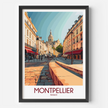 Montpellier Scenic Landscape Art