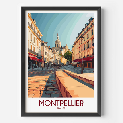 Montpellier Scenic Landscape Art