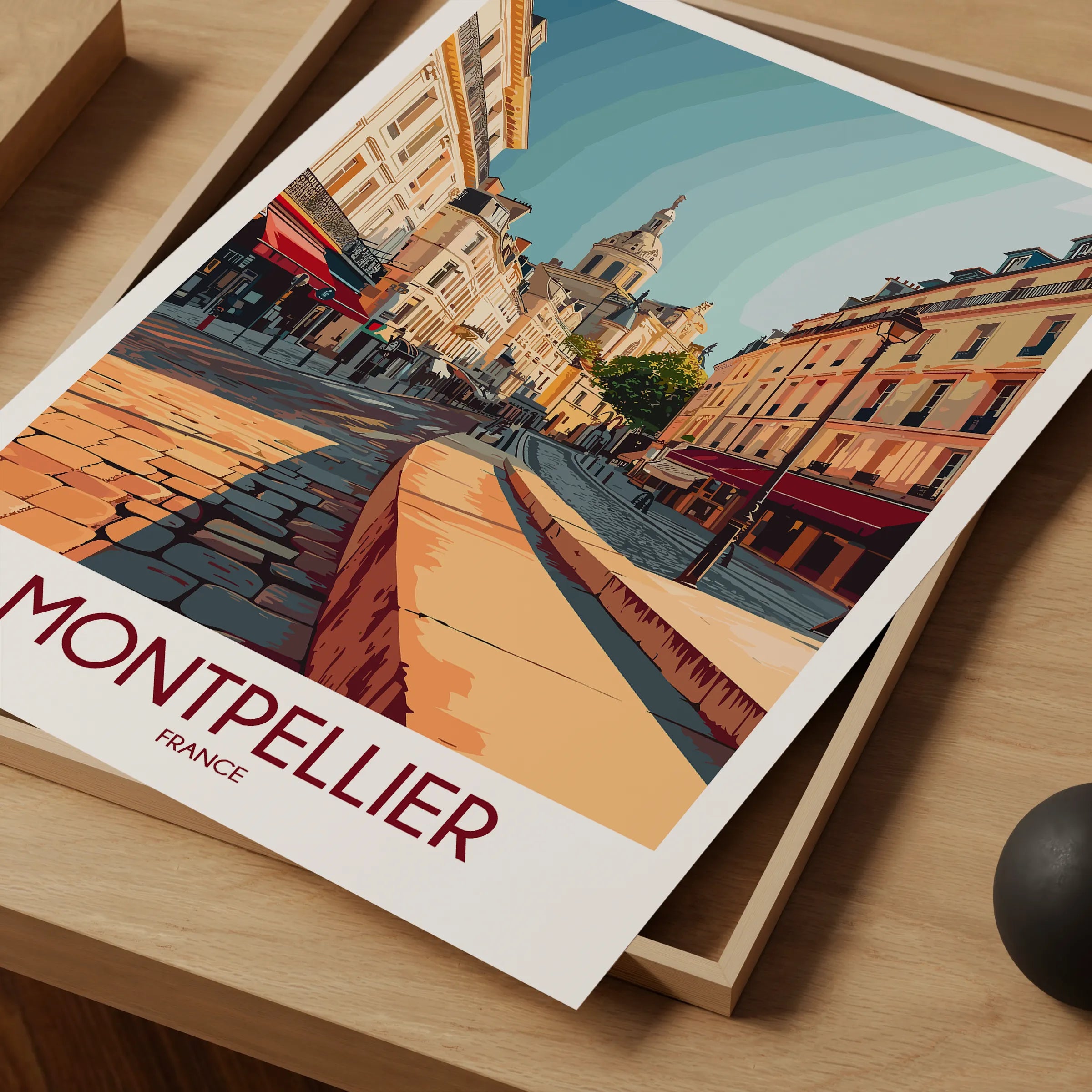 Montpellier Travel Memory Gift