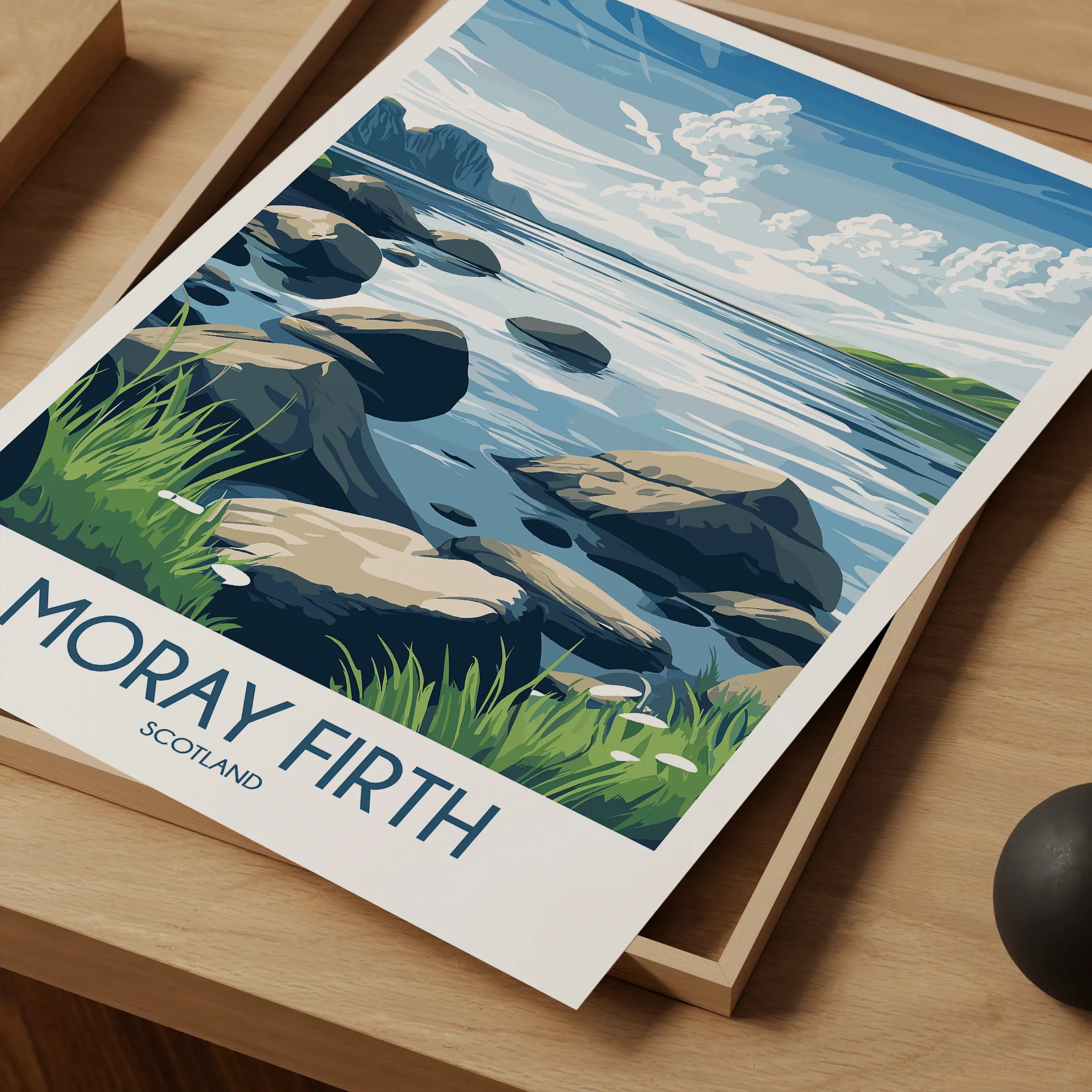 Moray Firth Minimalist Wall Art