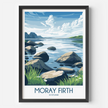 Moray Firth Souvenir Poster Print