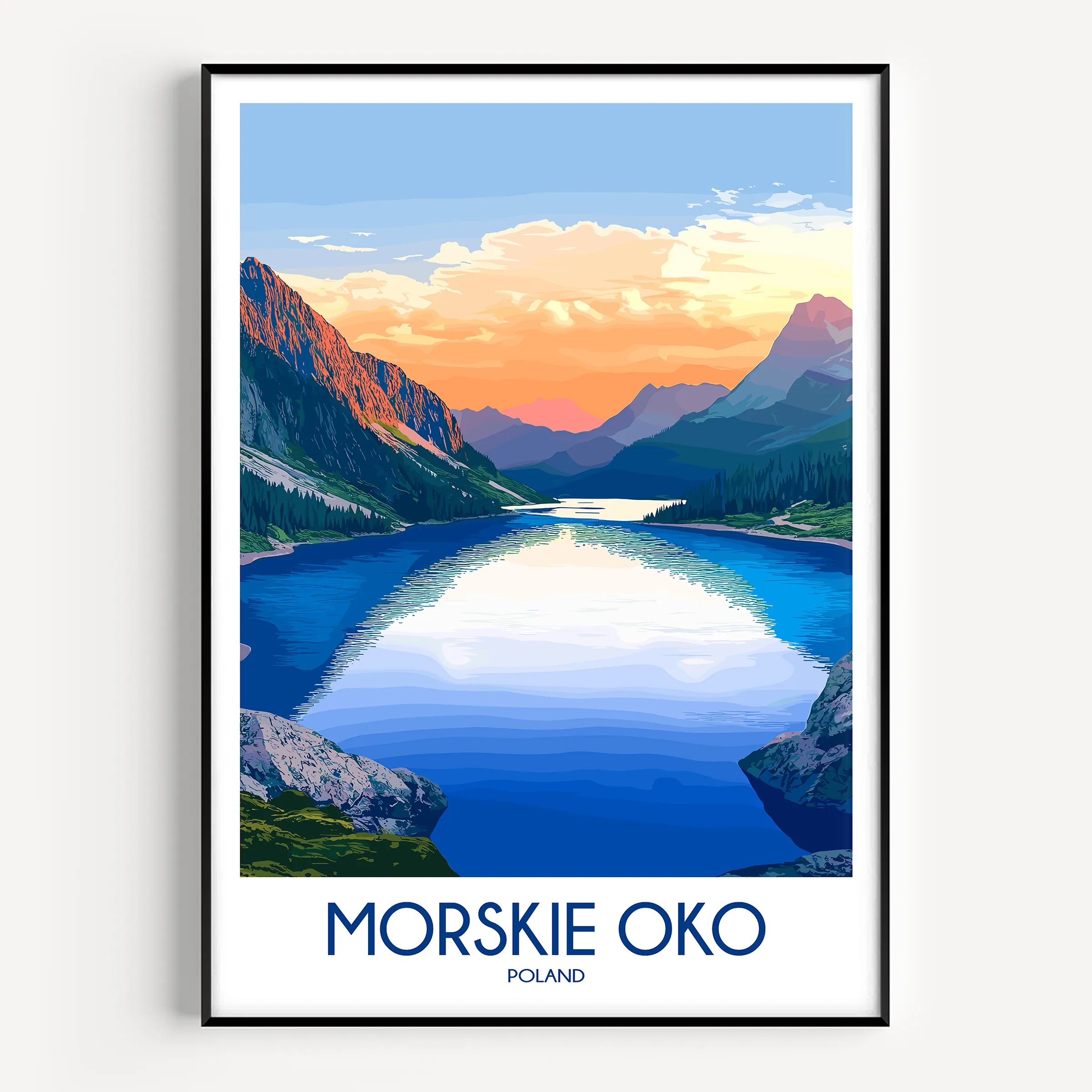 Morskie Oko Home Office Decor