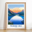 Morskie Oko Modern Travel Poster