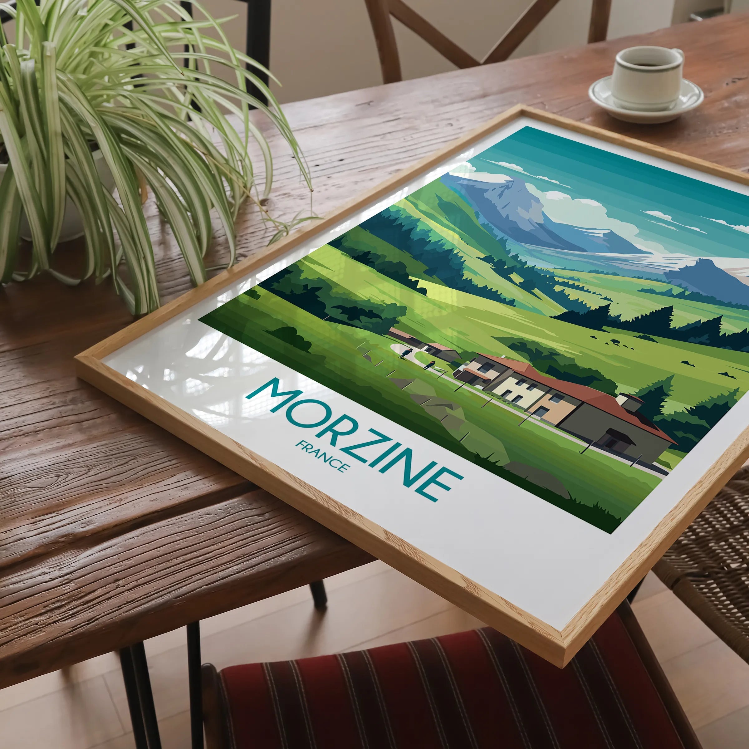 Morzine Destination Art Gift