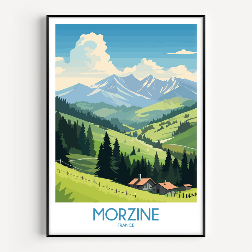 Morzine Gallery Quality Print