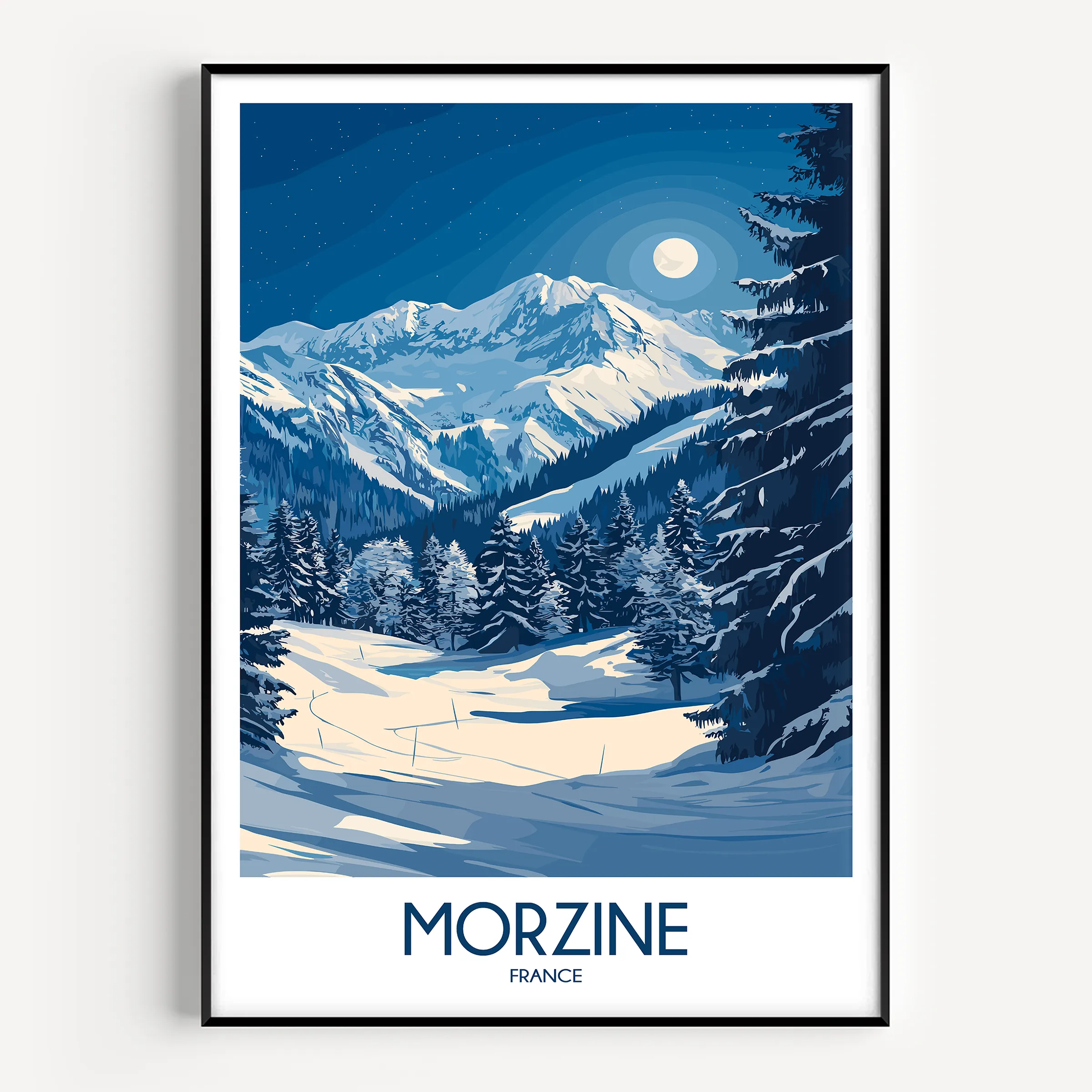 Morzine Gallery Quality Print