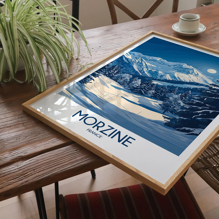 Morzine Minimalist Wall Art