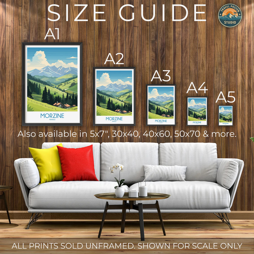 Morzine Minimalist Wall Art