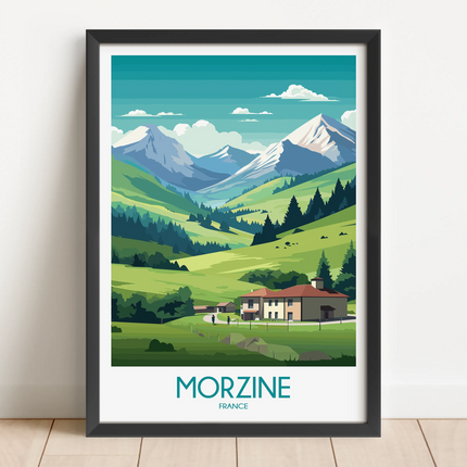 Morzine Minimalist Wall Art