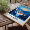Morzine Modern Travel Poster