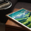 Morzine Retro Travel Illustration