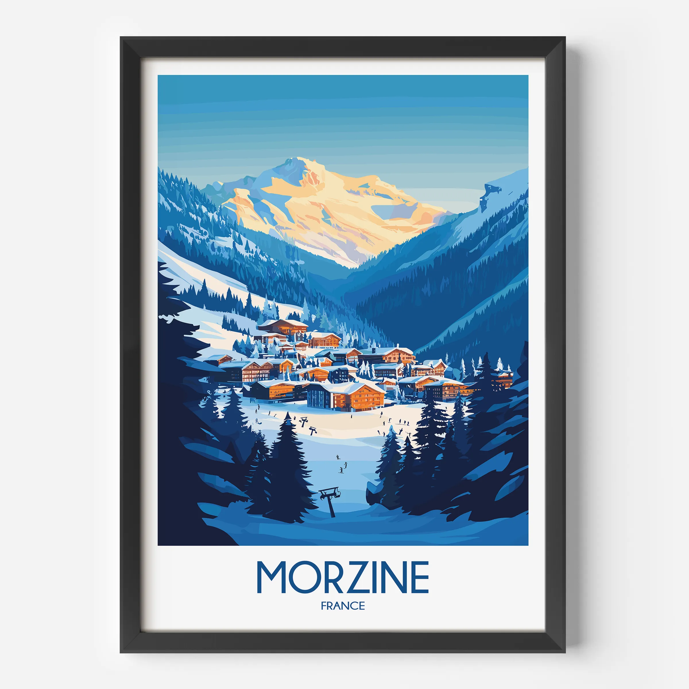 Morzine Scenic Landscape Art