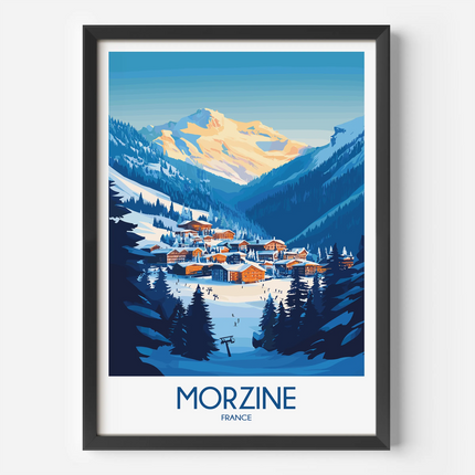 Morzine Scenic Landscape Art