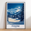 Morzine Souvenir Poster Print