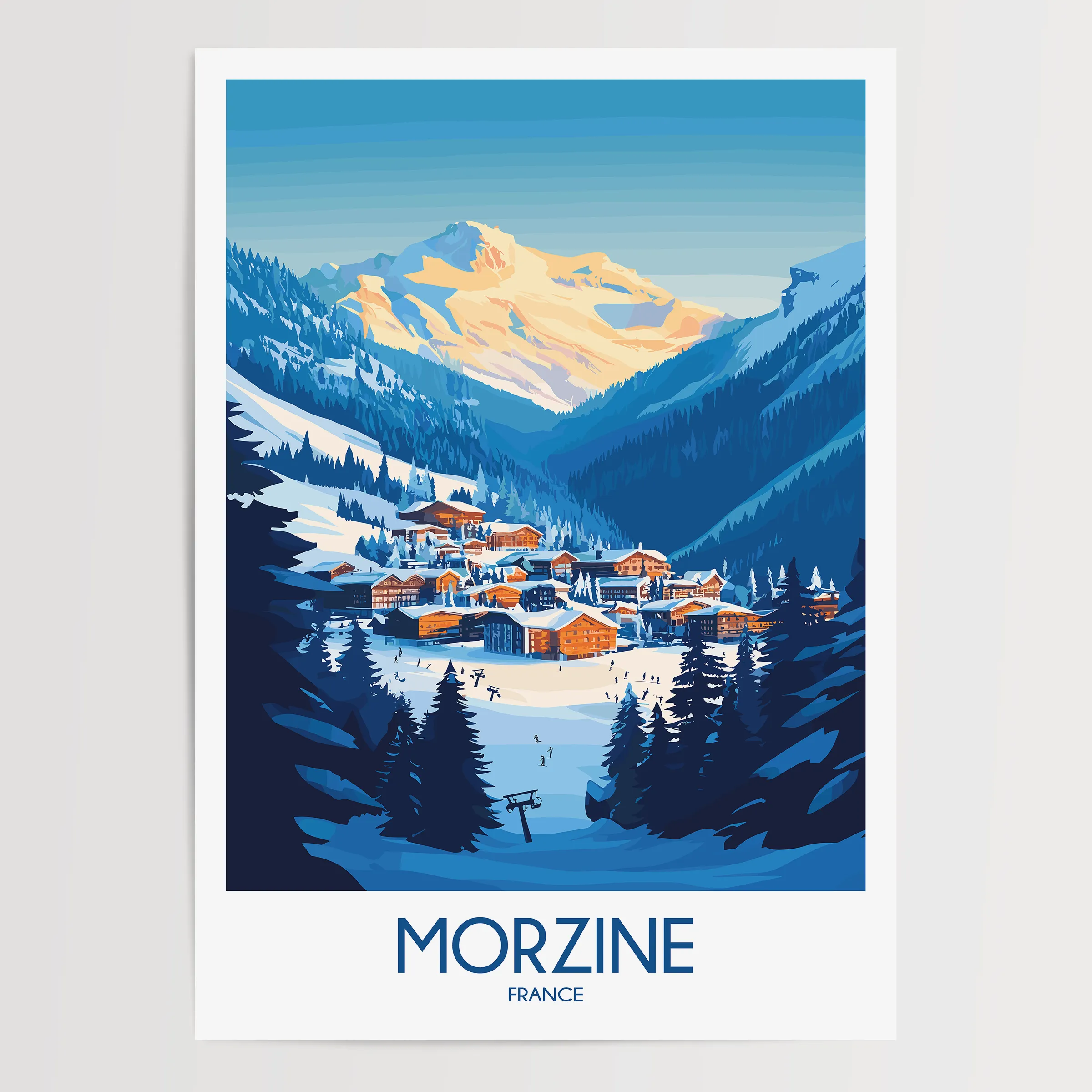 Morzine Travel Memory Gift