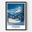 Morzine Vintage Style Print
