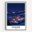 Morzine Vintage Style Print