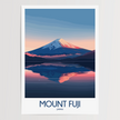 Mount Fuji Minimalist Wall Art