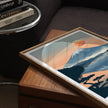 Mount Fuji Scenic Landscape Art