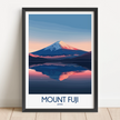 Mount Fuji Scenic Landscape Art