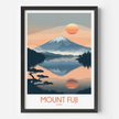 Mount Fuji Scenic Landscape Art