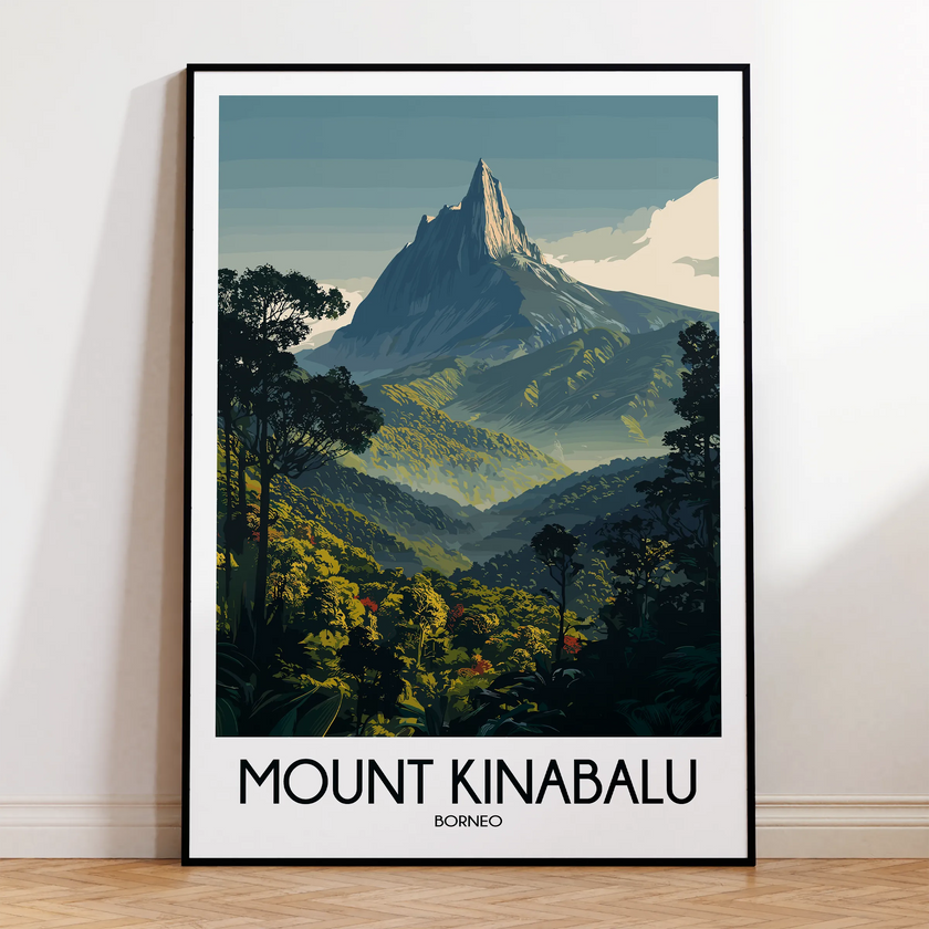 Mount Kinabalu Home Office Decor