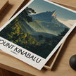 Mount Kinabalu Scenic Landscape Art