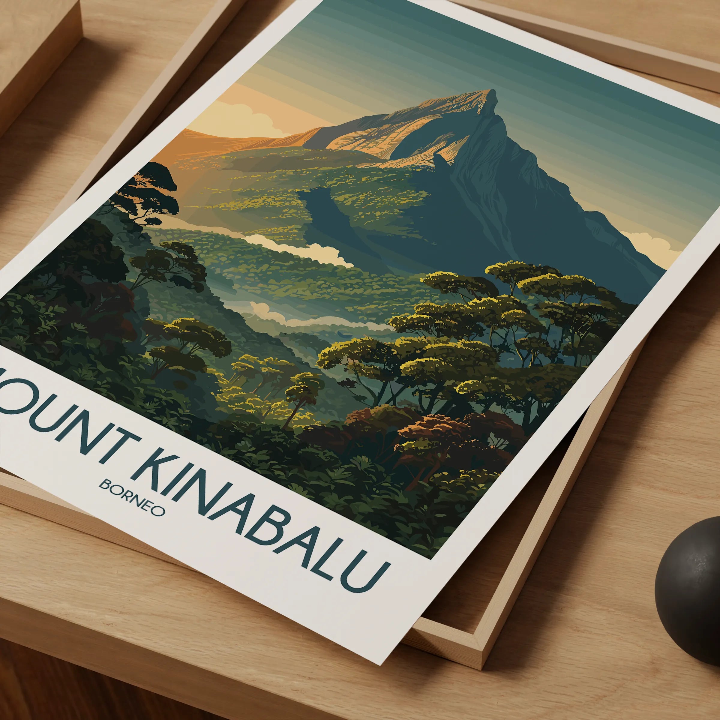 Mount Kinabalu Travel Memory Gift
