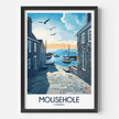 Mousehole Modern Travel Poster