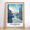 Mousehole Scenic Landscape Art