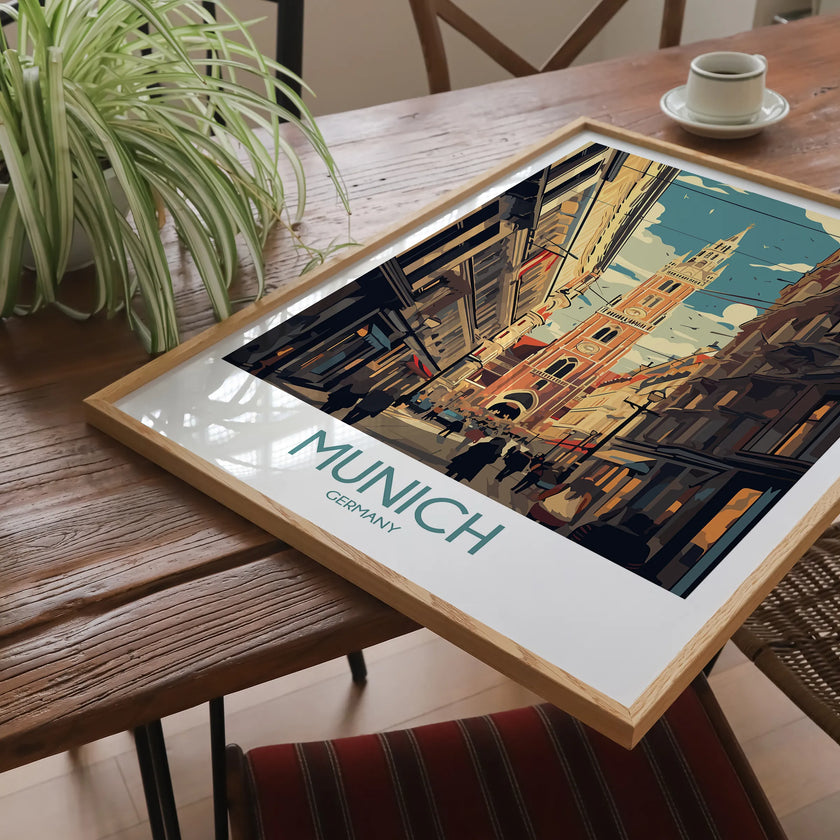 Munich Scenic Landscape Art