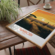 Nairobi Retro Travel Illustration