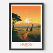 Nairobi Scenic Landscape Art