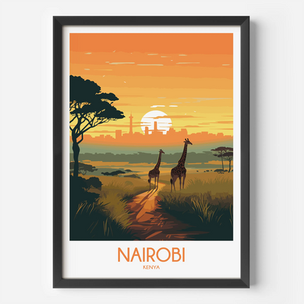 Nairobi Scenic Landscape Art