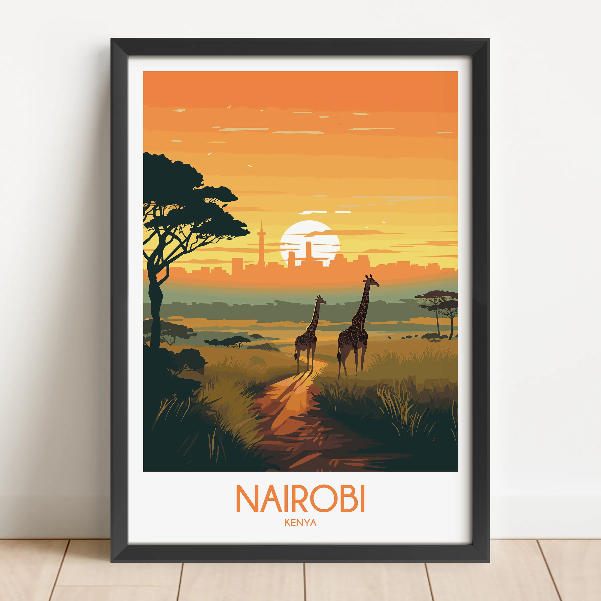 Nairobi Travel Memory Gift