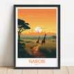 Nairobi Travel Memory Gift