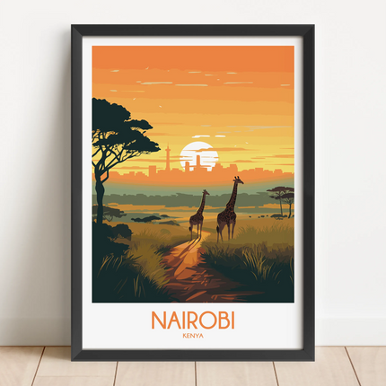 Nairobi Travel Memory Gift