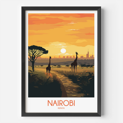 Nairobi Travel Memory Gift
