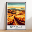 Napa Valley Destination Art Gift