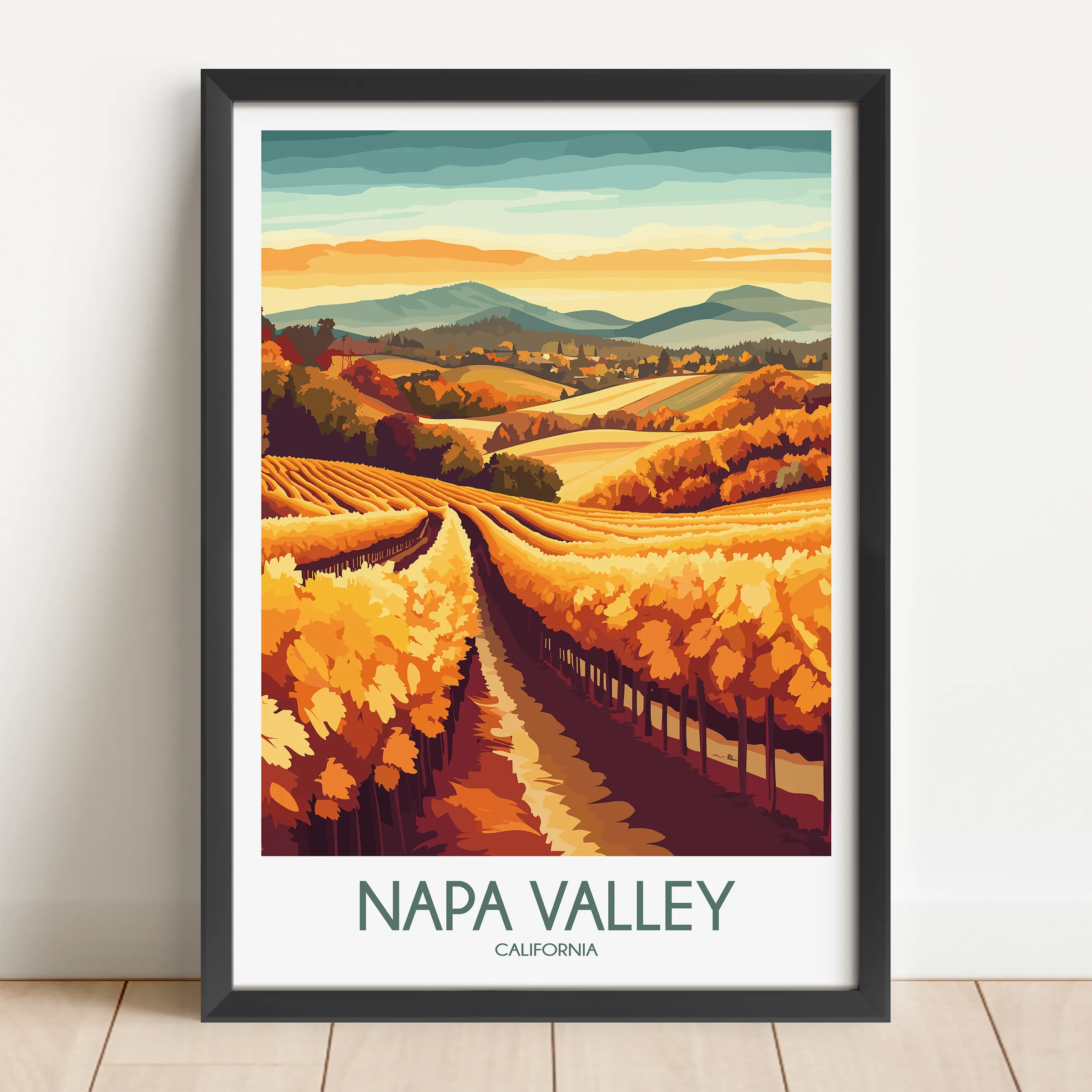 Napa Valley Home Office Decor