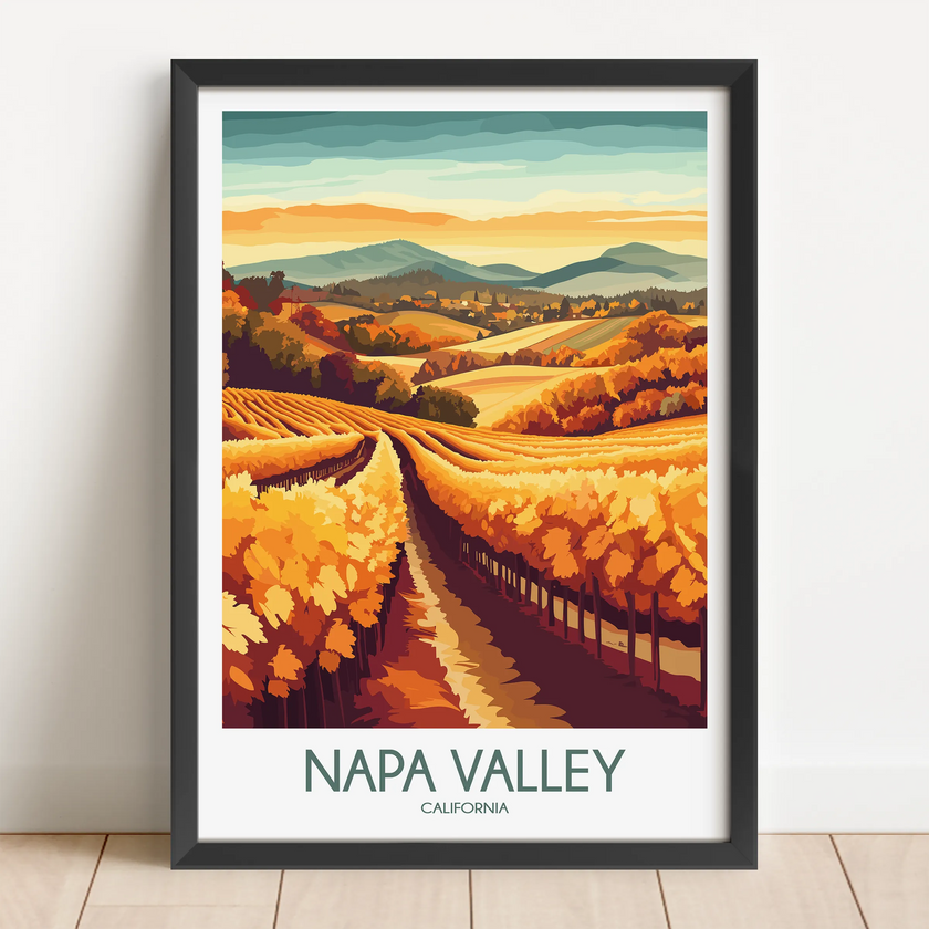 Napa Valley Home Office Decor