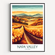 Napa Valley Minimalist Wall Art