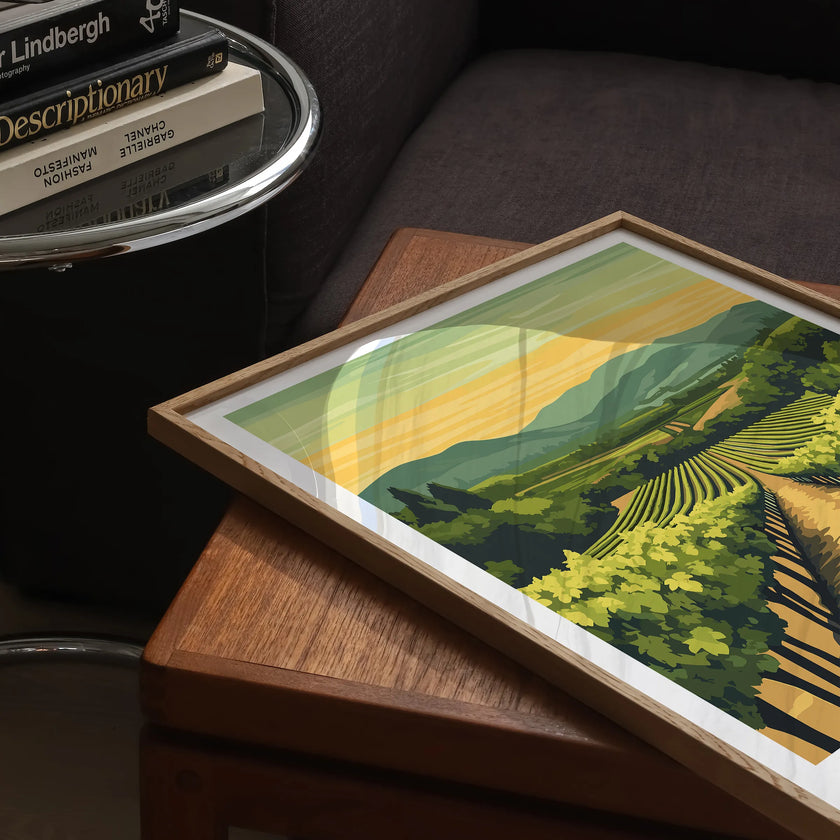 Napa Valley Vineyard Gallery Quality Print