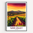 Napa Valley Vineyard Home Office Decor
