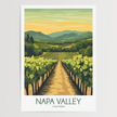 Napa Valley Vineyard Travel Memory Gift