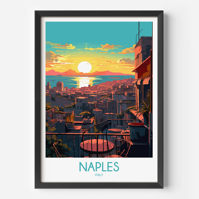 Naples Destination Art Gift