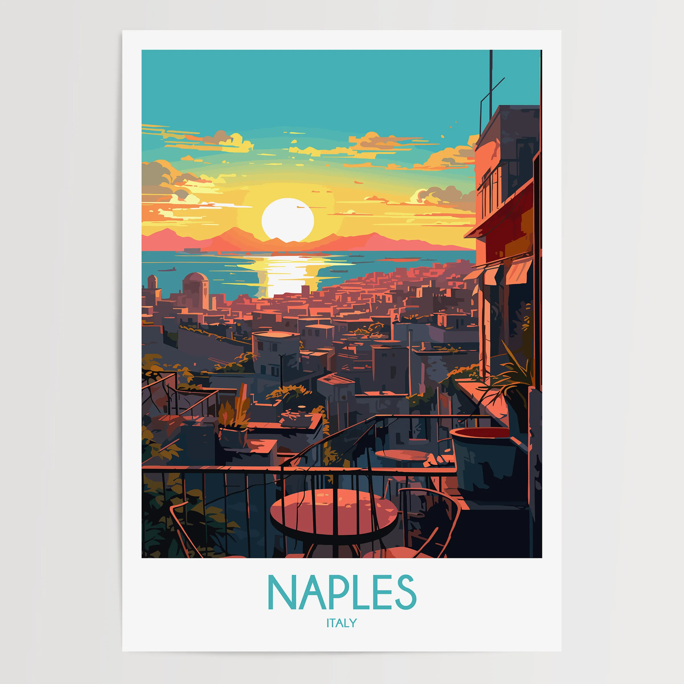 Naples Travel Memory Gift